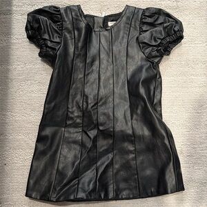 Habitual Black leather dress
